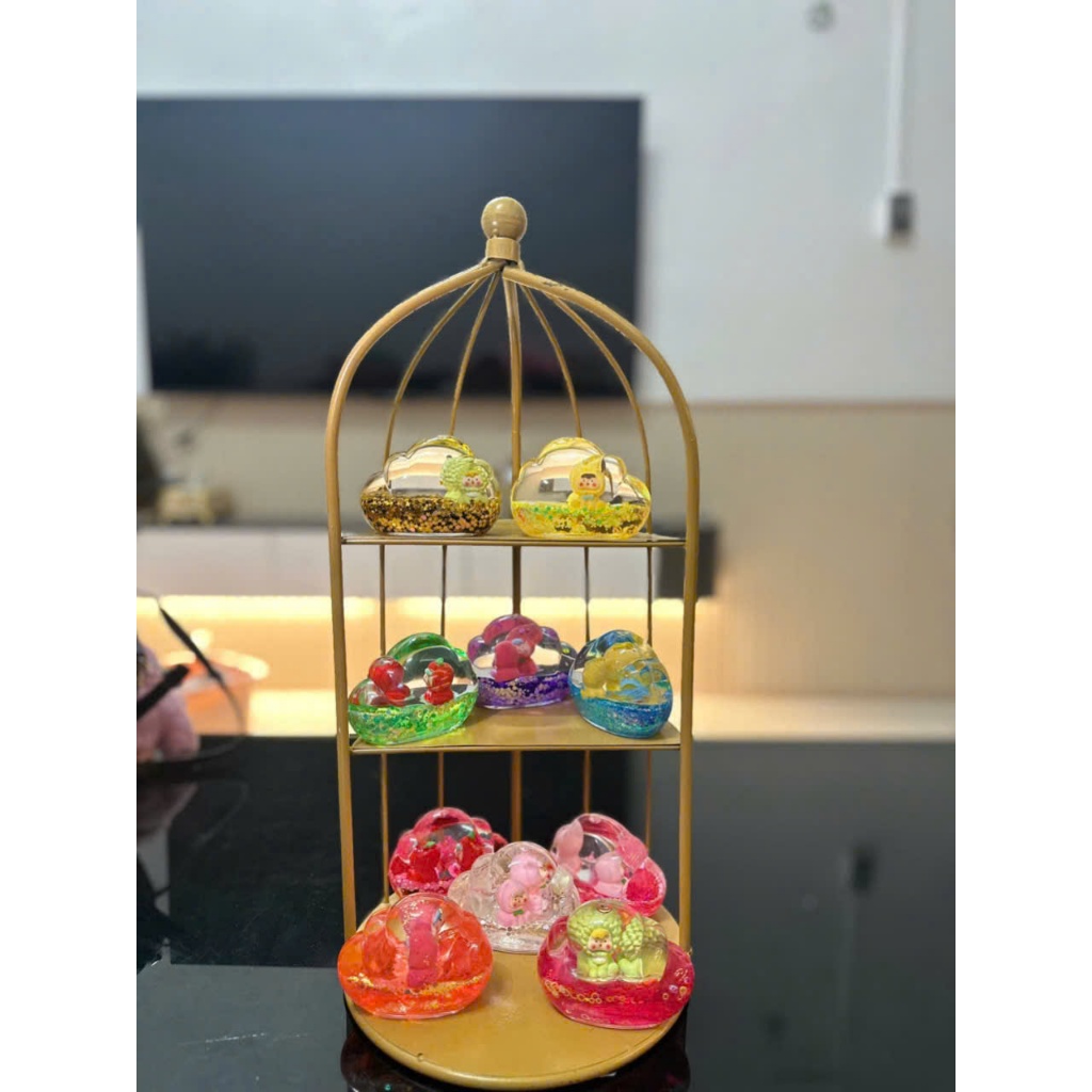 [LOẠI TO ĐẸP CÓ TÙI MÙ] Charm Nước Mây Kèm 2 Moi, Túi mù Moi, Kiki, Thỏ Nước Dễ Thương Dùng Làm Deco