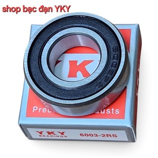 Hộp 10 cái  bạc đạn 6003 2RS YKY ( cốt 17x35x10mm)