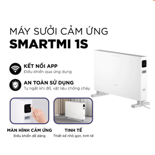 Máy Sưởi Thông Minh Xiaomi Smartmi 1S Màn Hình Cảm Ứng Kết Nối wifi app Mihome – Bản quốc tế bảo hành 12 tháng
