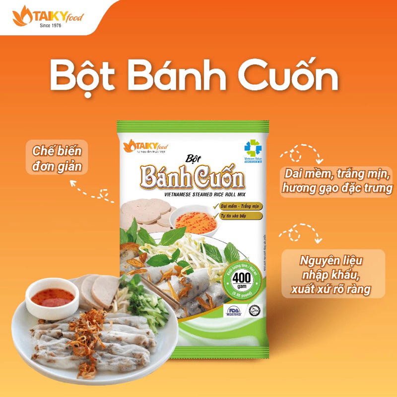 Bột Bánh Cuốn Tài Ký 400g