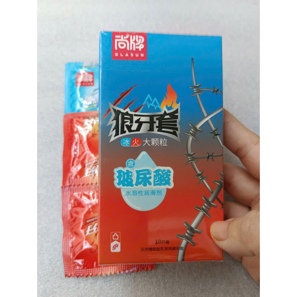 Bao cao su có gai hạt lớn Elasun lửa băng kéo dài thời gian quan hệ