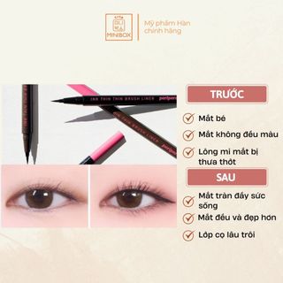 (BILL HÀN) Bút Kẻ Mắt PERIPERA Ink Thin Thin Brush Liner 0.5g