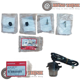 ỐC, VÍT, CAO SU, BÁT ĐÈN SOI BIỂN SỐ, ĐÈN SOI BIỂN SỐ (BÁN LẺ TỪNG MÓN)  HONDA WINNER V1  ZIN HÃNG HONDA