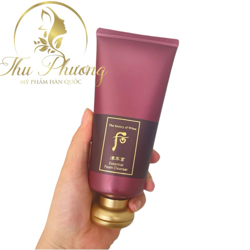 tuýp sữa rửa mặt whoo đỏ full 180ml date 2026( tách set)