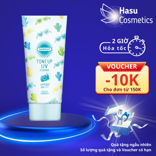 Kem Chống Nắng Suncut Kose Nâng Tone Làm Dịu Sắc Tố Đỏ Trên Da SPF50+PA++++ phù hợp cho da mụn hương bạc hà 80G