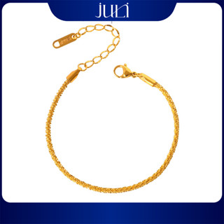  Lắc Chân JULI Xoắn Ốc - Mạ Vàng 18K Sáng Loáng | Không Hoèn Gỉ Bay Màu | Bảo Hành Trọn Đời - LC123 JULI 