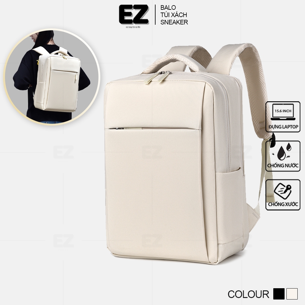 Balo đựng laptop chống sốc chống nước nam nữ EZ BALO BLA09 , Balo laptop 15.6 inch thời trang
