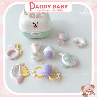 Bộ xúc xắc gặm nướu Haavebricks Hàn Quốc cho bé từ 0m+ - Paddybaby