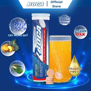 [CHÍNH HÃNG] BOCA Viên sủi xương khớp hỗ trợ giảm đau xương khớp, kích thích sản sinh glucosanmin