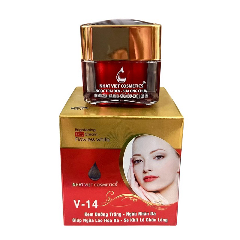 KEM NHẬT VIỆT V14 DƯỠNG TRẮNG NGỪA NHĂN LÃO HOÁ SE KHÍT LỖ CHÂN LÔNG V-14