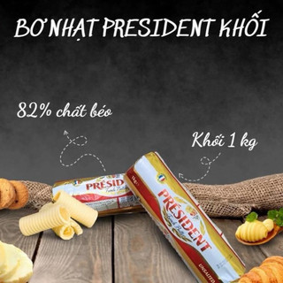 Bơ nhạt President 1kg