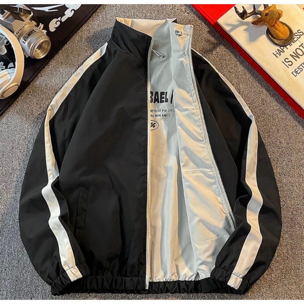 Áo Gió Nam Nữ 2 Lớp Chống Nước Chống Gió Chống Tia UV, Áo Khoác Gió Phối Màu Dày Dặn Giữ Ấm - Samca Fashion