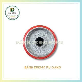 BÁNH XE ĐẨY 130X40 PU ( KHÔNG BAO GỒM CÀNG XE ĐẨY)