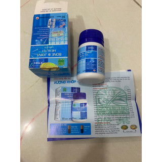 HỖ TRỢ XƯƠNG KHỚP VÀ GOUT SINGAPORE BONE JOINT CHÍNH HÃNG hộp 30 viên viên thuốc có chữ plus 