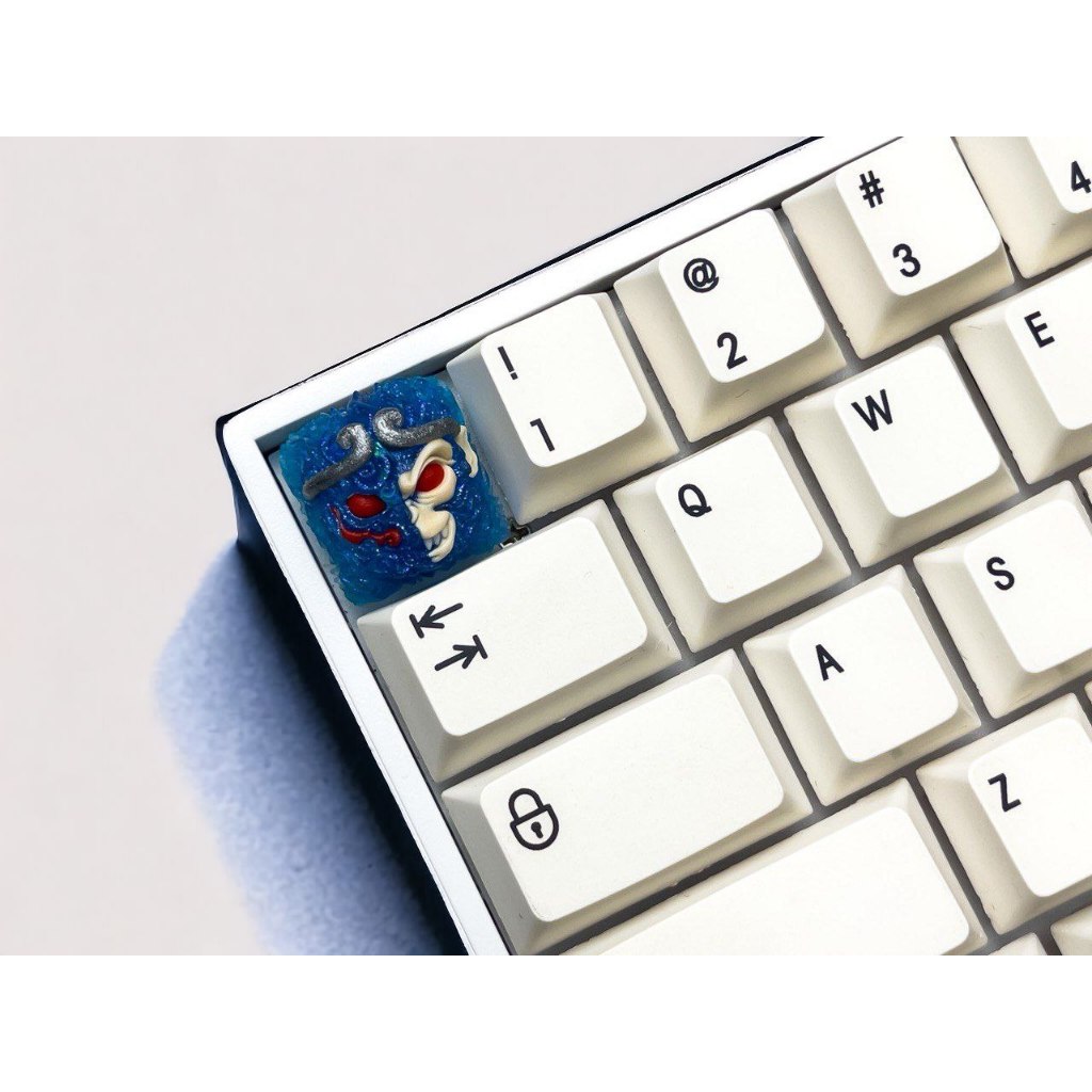 Keycap Artisan - [Xuyên Led] - Nút bàn phím cơ resin handmade Wukong (Disillukong) (Ngộ Không)