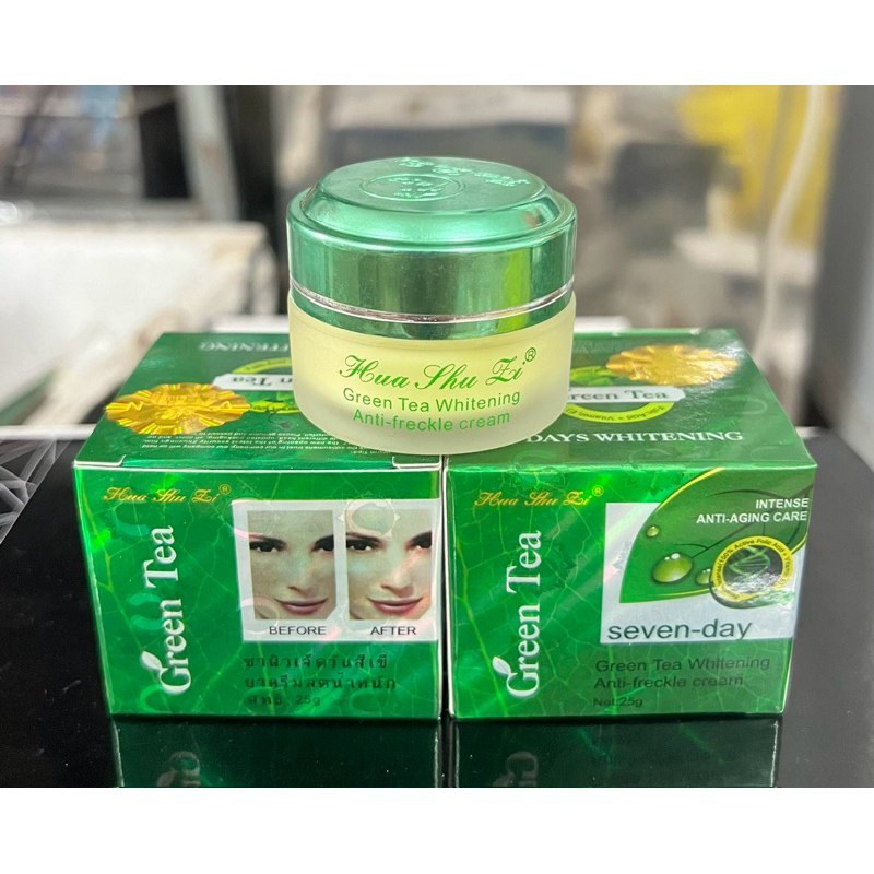 KEM TRÀ XANH THÂM NÁM SẠM TÀN NHANG KEM GREEN TEA