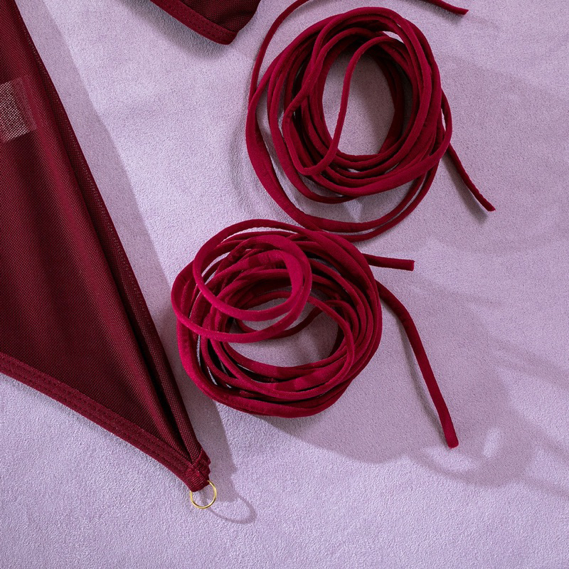 Đần Body sexy Latina gồm quần lọt khe và phụ kiện bao tay + tất dài gợi cảm Yes Daddy add | BigBuy360 - bigbuy360.vn