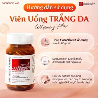 Viên uống dưỡng trắng da L- Glutathione sắc ngọc khang WHITENING PLUS