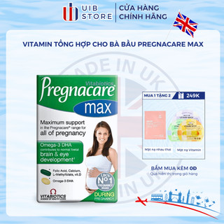 Vitamin tổng hợp cho bà bầu pregnacare max, anh bổ sung vitamin cho bà bầu, mẹ sau sinh