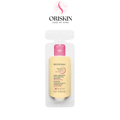Sample Bioderma Dầu tẩy trang và làm sạch Sensibio Micellar cleansing oil 5ml