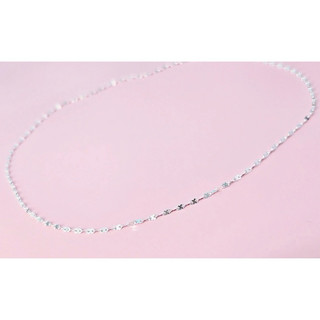 Dây chuyền bạc ta kiểu mắt xích dài tầm 45cm