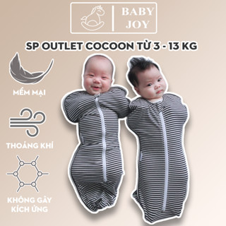 (HCM - TẶNG QUÀ ) Nhộng chũn cho bé COCOON CHÍNH HÃNG khóa kéo 2 chiều (GIÚP BÉ NGỦ NGON, SÂU GIẤC)