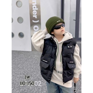 ( Xả lẻ size) Áo khoác gile phao nhẹ, mềm cho bé trai (4 mẫu) từ 16 - 40kg
