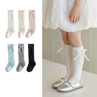 Tất dài đến gối đính nơ cho bé 1-4 tuổi