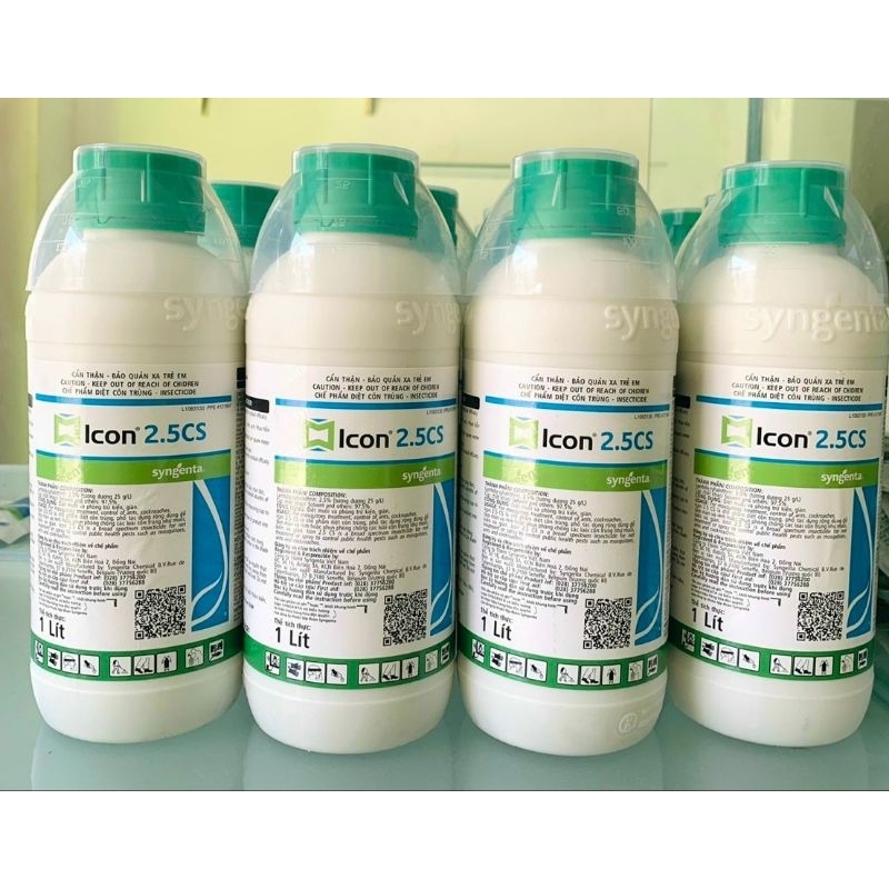 Thuốc trừ muỗi ICON 2.5CS nhập khẩu Bỉ