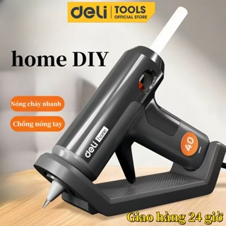 Súng Bắn Keo Deli Cao Cấp - home Suất Lớn 40W - keo 7mm An Toàn Sử Dụng - Thiết Kế Hiện Đại