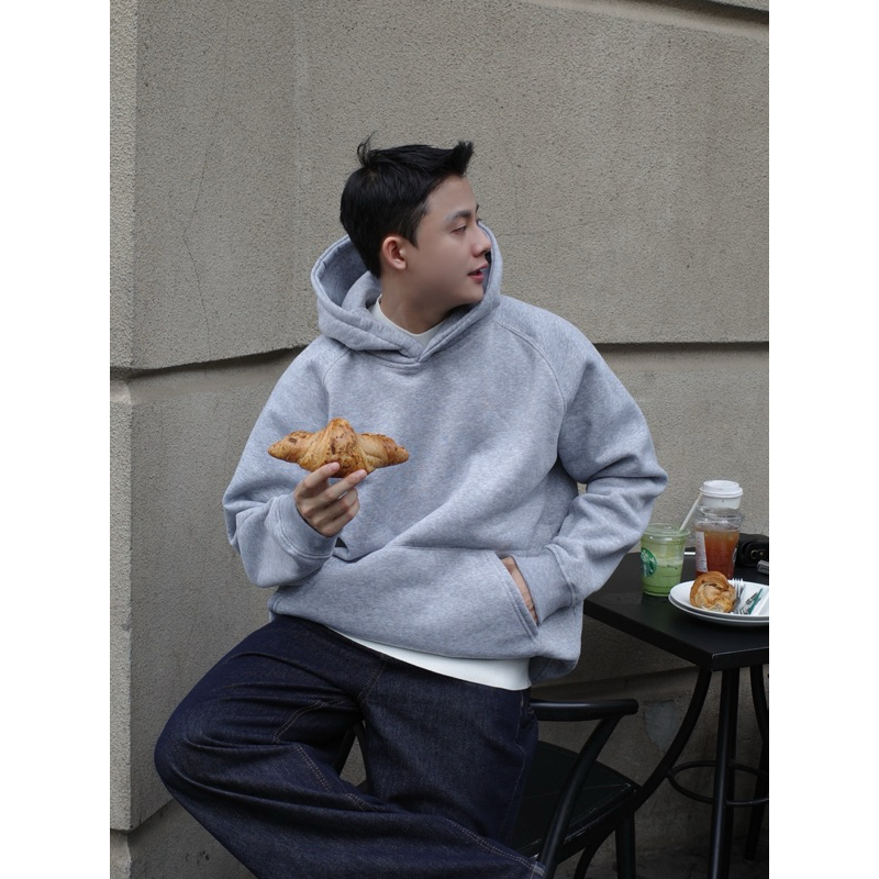 HOODIE BASIC SS24 NỈ BÔNG
