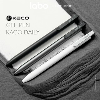 Bút Mực Gel Kaco Daily Mực Đen Ngòi 0.5mm Nắp Cài Trang Nhã