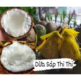 Dừa Sáp Bi Đặc (Trái 600gr-800gr)
