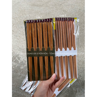 5 Đôi Đũa Gỗ Móng Tay Cao Cấp - Đũa Ăn Cơm Chống Trơn, Bền Đẹp, An Toàn Cho Sức Khỏe
