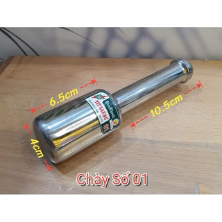 Bộ cối chày inox 304  xịn giã cua, gia vị, lạc vừng 3 kích cỡ, không han gỉ
