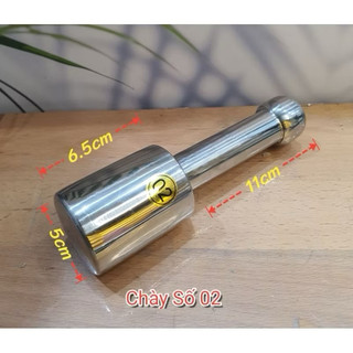 Bộ cối chày inox 304  xịn giã cua, gia vị, lạc vừng 3 kích cỡ, không han gỉ