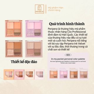 Phấn Mắt PERIPERA Ink Pocket Shadow 8g