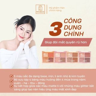 Phấn Mắt PERIPERA Ink Pocket Shadow 8g