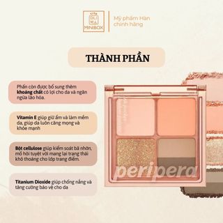 Phấn Mắt PERIPERA Ink Pocket Shadow 8g