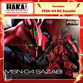Mô hình lắp ráp Gundam Rg Sazabi 1/144 - Mô hình Figure Hakai shop