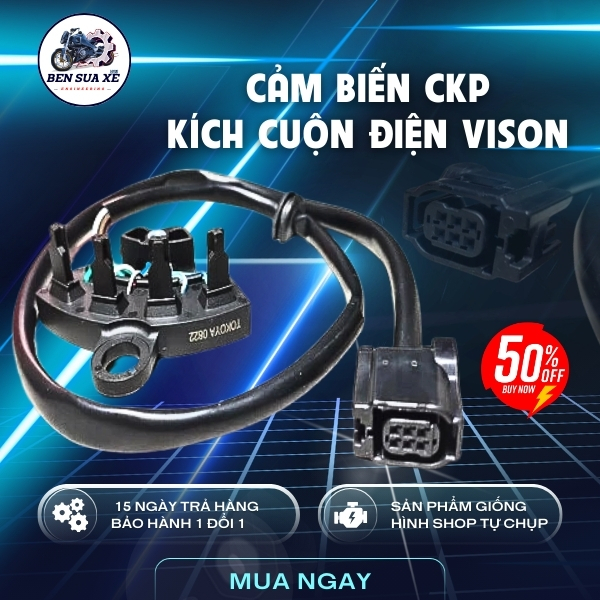 Cảm biến CKP (kích cuộn điện) Vision k44 2014 đến 2019 XeBen