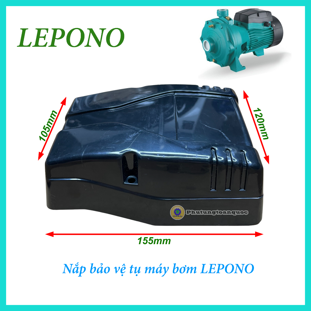 Nắp (Hộp) Bảo Vệ Tụ Máy Bơm Cao Áp LEPONO ACm 110L, AQm 75 Hoặc Một Số Model Khác Của Hãng LEPONO