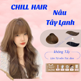 Thuốc Nhuộm Tóc MÀU NÂU TÂY Không Tẩy | Chillhair, Chillhairs