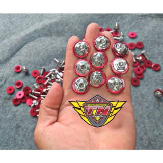 Ốc Salaya 6li/10/15 kèm lông đền Kitaco gắn dàn áo,ốp pô,catte