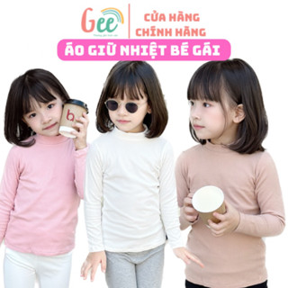 [GEE] Áo thun giữ nhiệt dài tay bé gái từ vải gỗ sồi ECO-SOFT mềm mại (6-65kg) made in Vietnam