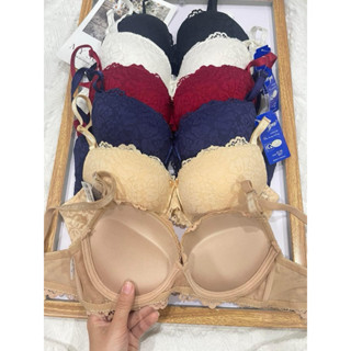  Áo ngực nữ  Áo lót ren boya đệm dày 5cm Siêu Nâng Ngực  tạo khe xuất nhật 029 