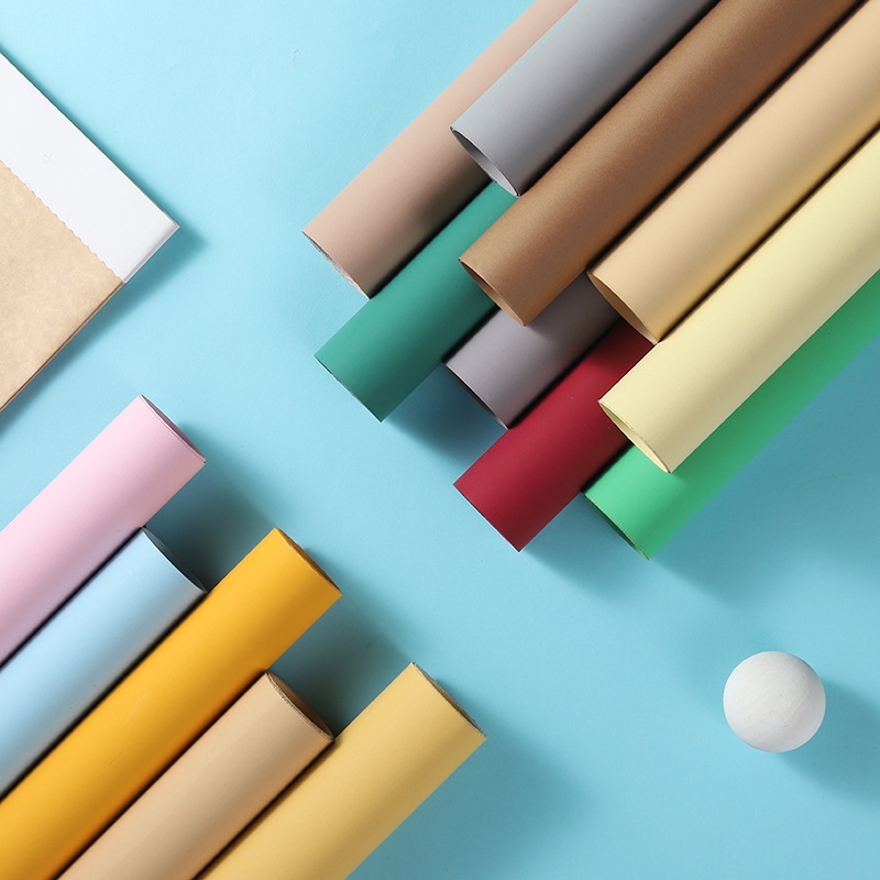 (HỎA TỐC) Phông Nền Giấy Màu Chụp Ảnh Sản Phẩm, Makeup Beauty, Livestream Với 27 Màu