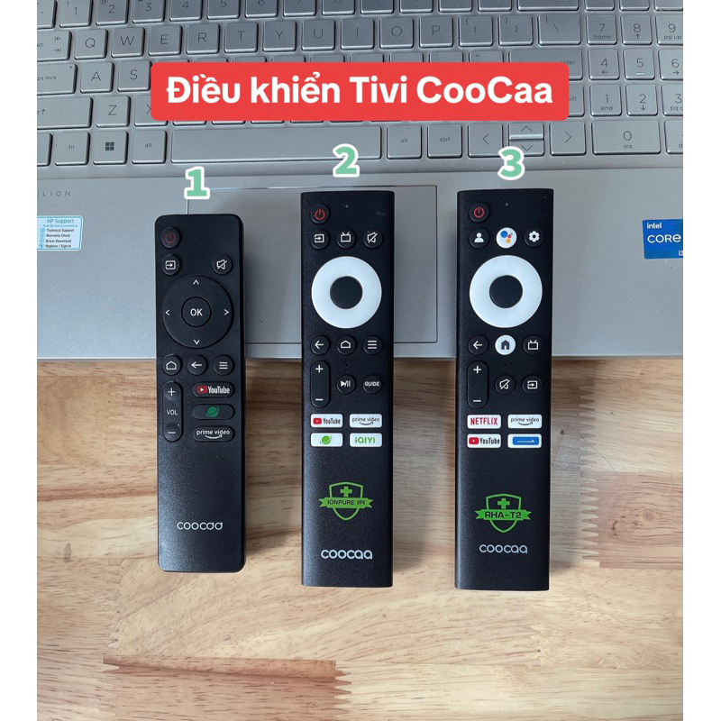 Điều khiển Tivi CooCaa hàng Zin theo máy( Dùng chung tất cả Tivi CooCaa)