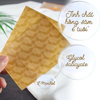 Cao Dán Hồng Sâm Hàn Quốc