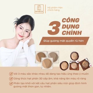 Phấn Tạo Khối PERIPERA Ink V-Shading 9.5g